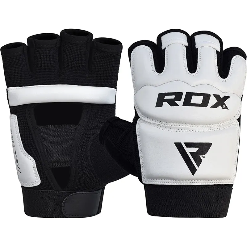 RDX T2 White Taekwondo Gloves